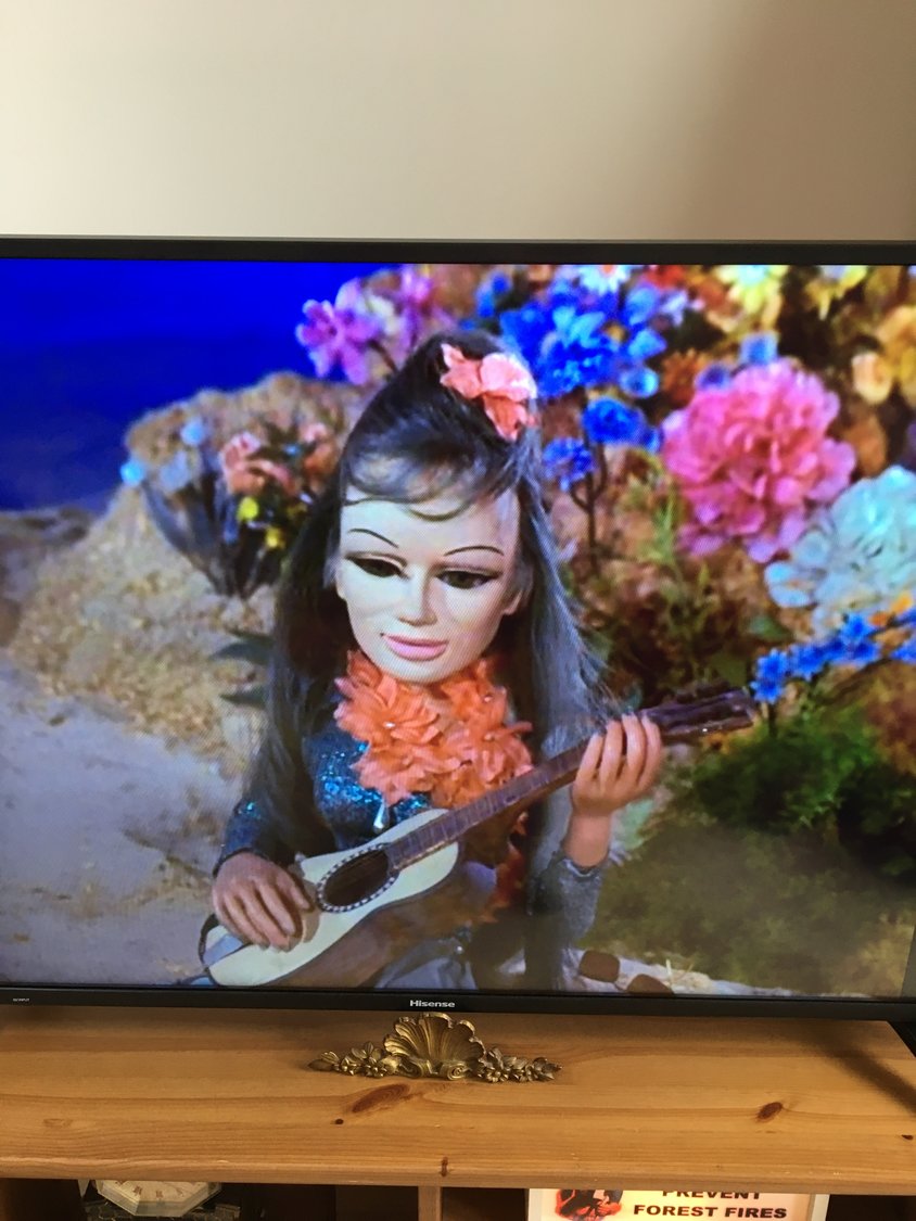 “Supermarionation” allowed puppets to blink their eyes, move their lips and even play the ukulele.
